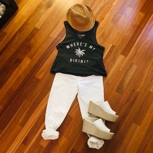 Where’s My Bikini? Tank sz XS